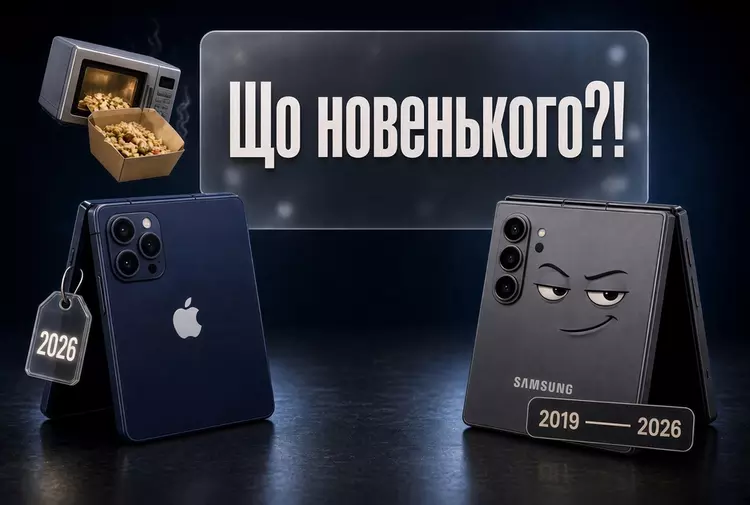 Складной iPhone Duo наконец-то здесь: Samsung насмехается, а пользователи рассматривают складку на экране