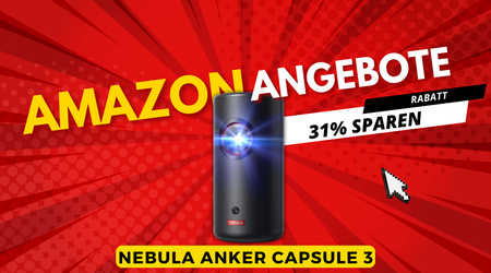 Nebula Capsule 3 Laser Projektor – Spare jetzt 250€ zum Black Friday!