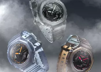 Casio представила три новых G-Shock GA-2100K с полупрозрачным корпусом: начались предзаказы