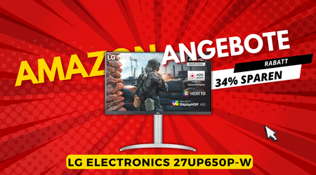 LG 27UP650P-W 4K Monitor – Jetzt massive 110€ Ersparnis!