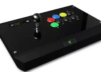Винтажный концепт аркадного джойстика Razer Xbox 360