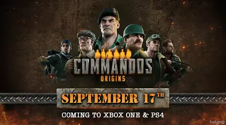 Tactical game Commandos: Origins will be released on last-gen consoles PS4 and Xbox One as early as 17 September