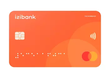 Первая в Украине карта со шрифтом Брайля - izibank и Mastercard прокачали инклюзию