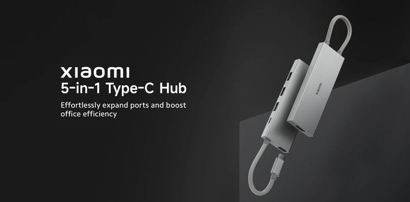 Xiaomi 5-in-1 Type-C Hub вышел на глобальном рынке