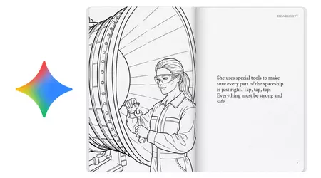 Gemini "Storybook" - a personalised AI storybook with illustrations and voiceover