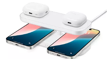 Apple a lancé le Quattro Wireless Charger Pro 4, une station d'accueil permettant de recharger sans fil quatre gadgets simultanément.