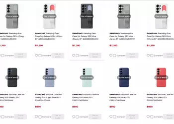 Official cases for Samsung Galaxy S25: leak reveals design and options