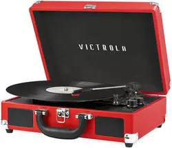 Victrola Vintage Portable Suitcase Record Player 