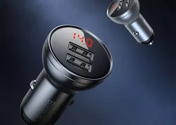 Автомобильное зарядное устройство Baseus на 24 Вт за $5