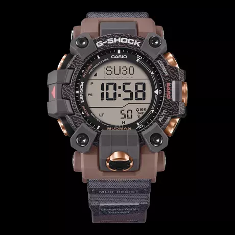 Casio Presents G-Shock Mudman in Collaboration with Earthwatch Japan