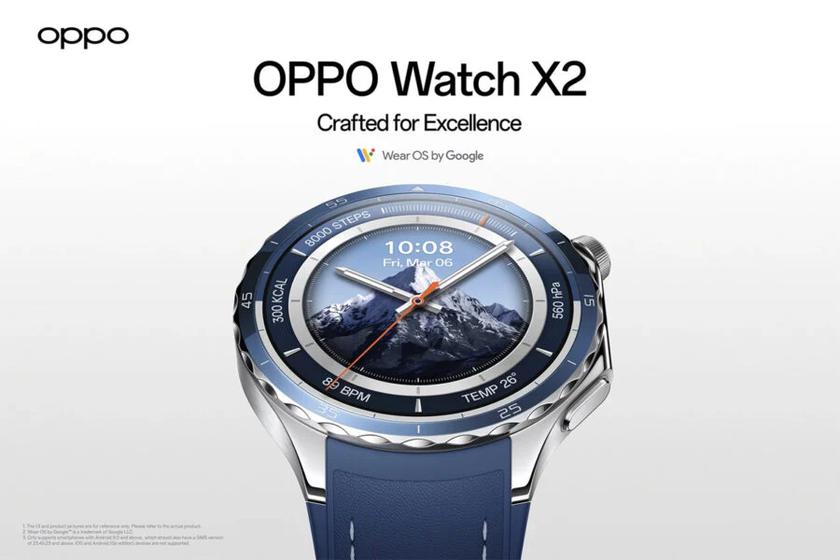 Oppo Watch X2: Новейшие технологии мониторинга здоровья и двухчастотный GPS в действии