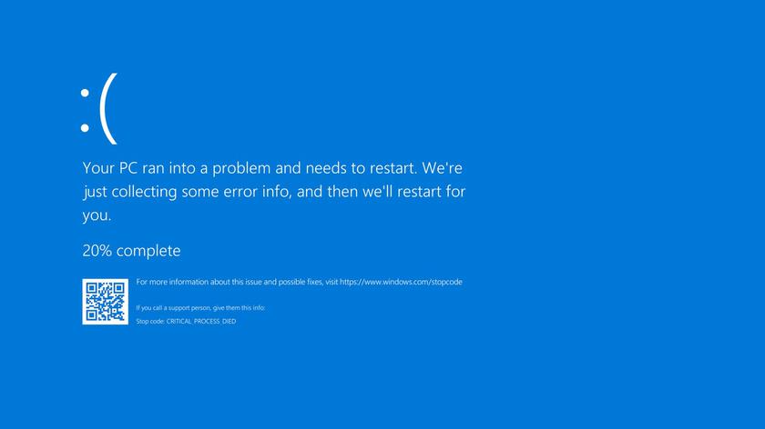 В Windows 11 больше не будет синего «экрана смерти». Он станет черным
