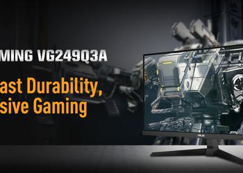 ASUS TUF Gaming VG249Q3A: игровой монитор с 23.8-дюймовым экраном на 180 Гц