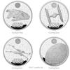 Монетний двір Великої Британії випустив нумізматичну колекцію із зображенням трьох культових космічних кораблів та Зірки Смерті зі Star Wars-7