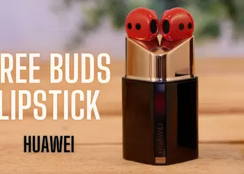 Видеообзор Huawei freebuds lipstick — оригинальный дизайн в подарок
