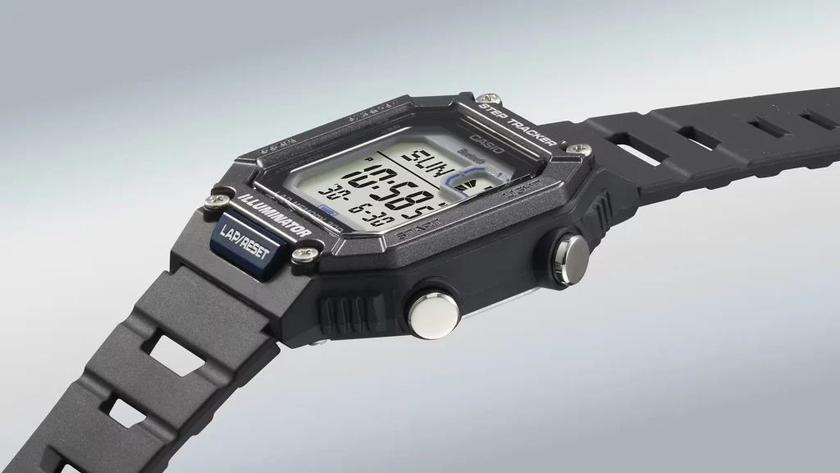 Casio представила часы WS-B1000 за 59 евро: счетчик шагов и автономность до двух лет