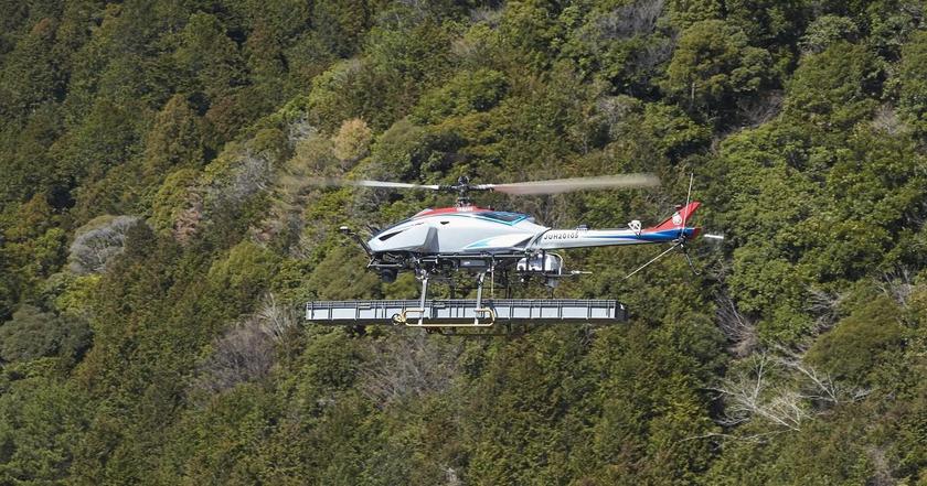Yamaha представила беспилотный вертолёт FAZER R G2 для аэросъёмки, патрулирования и доставки грузов