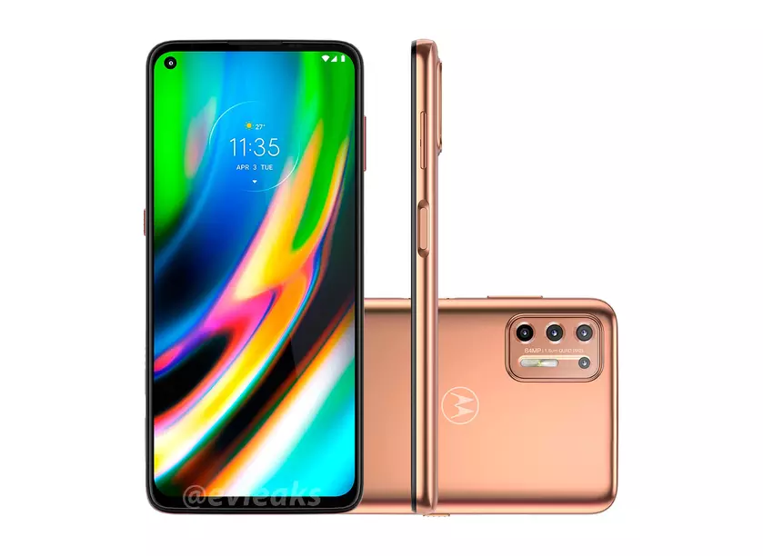 В сеть утекли характеристики и качественные изображения смартфонов Moto G9 Plus и Moto E7 Plus