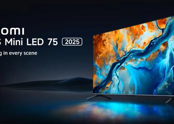 Xiaomi готовится к запуску телевизора TV S Mini LED 75 2025 с 1200 нит, 144 Гц и поддержкой 4K