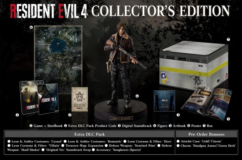 Capcom unveiled two new trailers for the remake of Resident Evil IV and announced a pre-order strategy with interesting bonuses-4