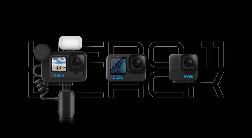 GoPro Hero11 Black - trzy kamery z sensorem 27MP i 5.3K w cenie od 400 dolarów