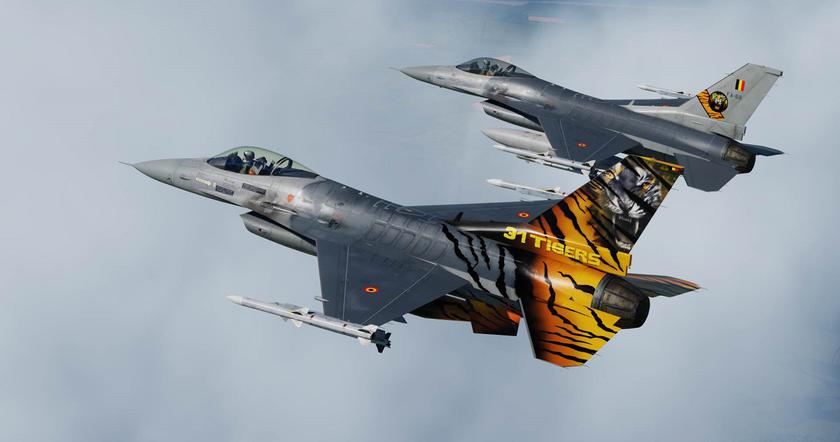 Belgien kommer inte att överföra fjärde generationens F-16 stridsflygplan till Ukraina, men har gått med på att tillhandahålla flygplan för pilotutbildning