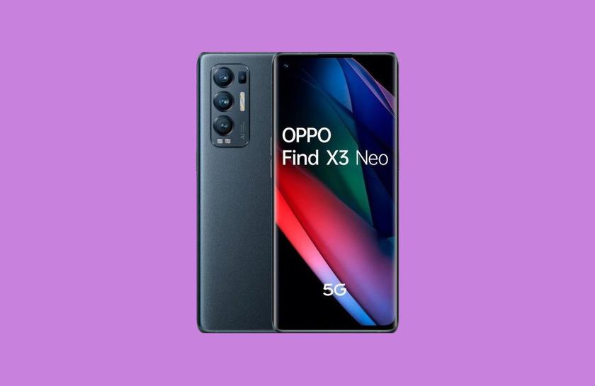 OPPO Find X3 Neo: дисплей на 90 Гц, чип Snapdragon 865 и зарядка на 65 Вт со скидкой 243 евро