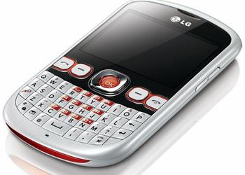 LG Town C300: симпатичный тонкий телефон с QWERTY-клавиатурой