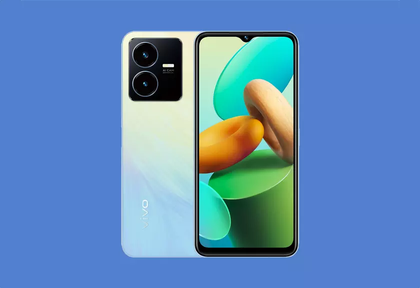 vivo Y22s: смартфон с чипом Snapdragon 680, батареей на 5000 мАч и 18-ваттной зарядкой за $255