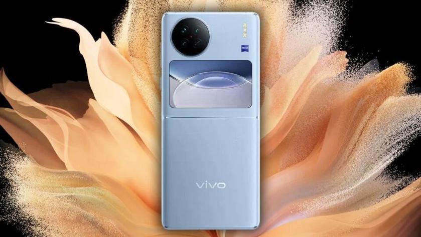 Snapdragon 8+ Gen 1, 50-МП камера и 120-Гц дисплей OLED – известны характеристики складного смартфона vivo X Flip