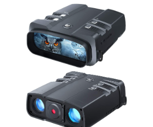 TKWSER Jumelles Vision Nocturne, 4K 2600mAh Rechargeable Infrarouge Vision  Nocturne avec 3,2 HD ÉCRAN Zoom Numérique 8X, Visible 300M dans  l'obscurité Lunette Vision Nocturne avec TF 32GB pour Chasse : :  High-Tech