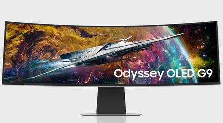 Samsung announced curved monitor Odyssey OLED G9 with a frame rate of 240 Hz