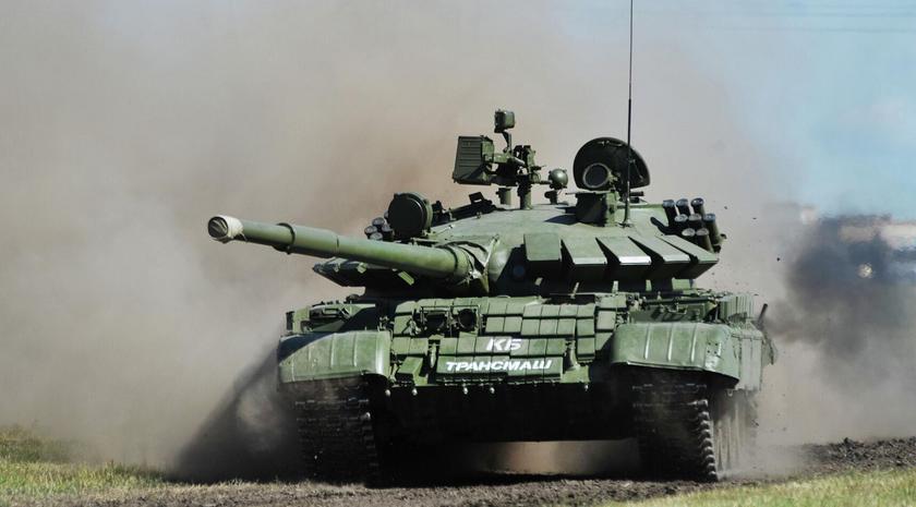The Armed Forces of Ukraine destroyed the Russian T-62MV tank