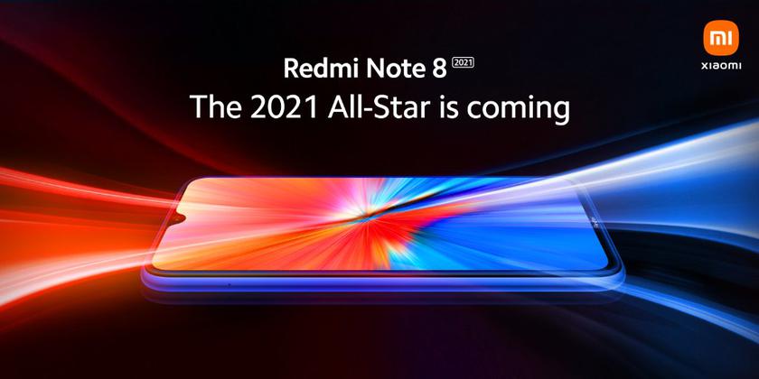 Xiaomi тизерит Redmi Note 8 2021, и внешне он ничем не отличается от Redmi Note 8 2019 года
