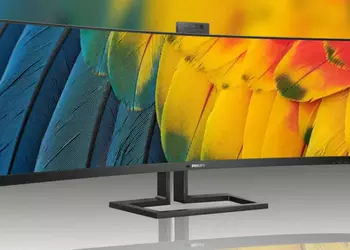 Philips представил сверхширокоугольный 5K-монитор с радиусом кривизны 1500R за £940