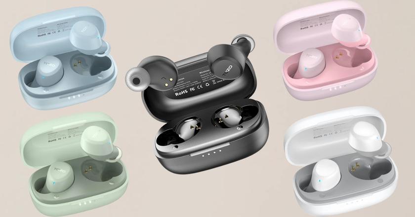 TOZO A1 Mini Auriculares inalámbricos para orejas pequeñas