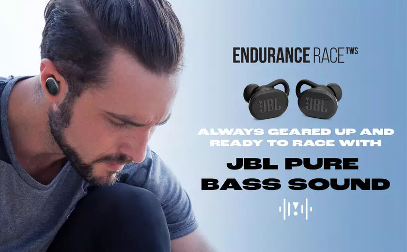 JBL Endurance Race на Amazon: TWS-наушники для занятий спортом с автономностью до 30 часов со скидкой $30