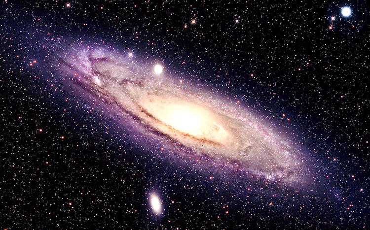 Galaktisches Gefecht - Wissenschaftler sahen, wie eine Galaxie einen Plasmastrahl auf eine andere schoss