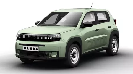 The Electric Fiat Grande Panda Received a Basic Trim with Steel Wheels