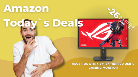 ASUS ROG Strix 27" 4K Gaming Monitor – Now 26% Off!