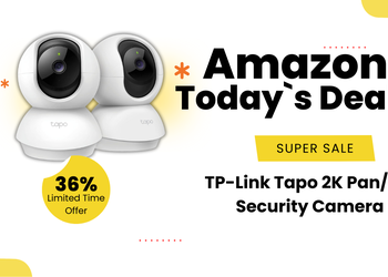 TP-Link Tapo 2K Pan/Tilt Security Camera – Now 36% Off!