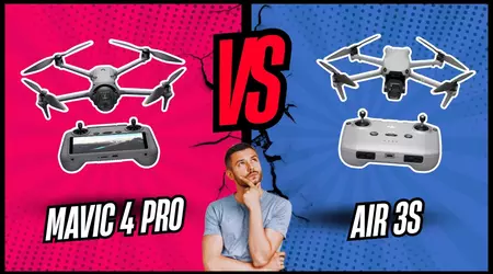 DJI Mavic 4 Pro vs Air 3S: Comparison
