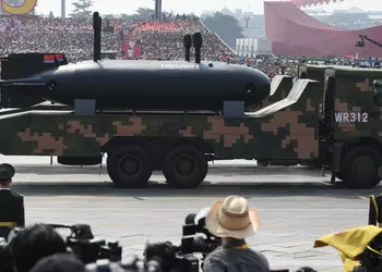 В Китае заметили новый подводный дрон неизвестного типа