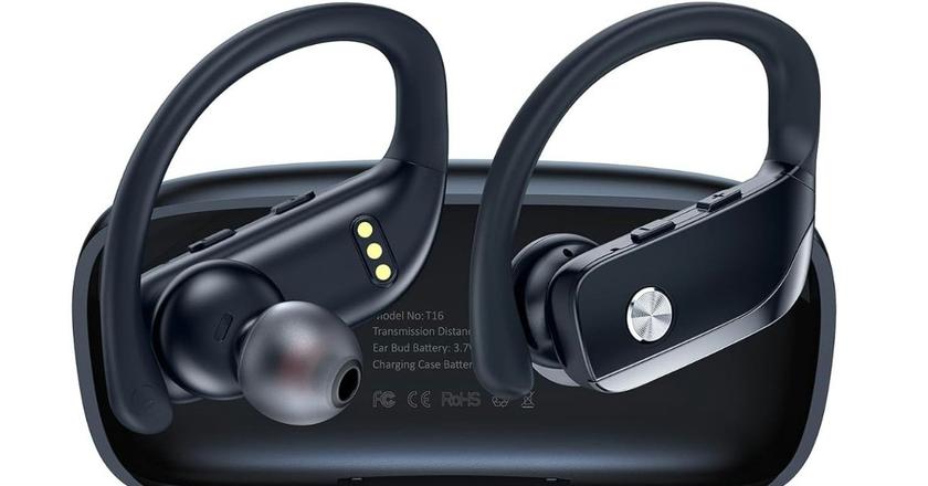 BMANI T16 best budget wireless earbuds with ear hooks