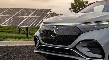 Mercedes-Benz experimenteert met een verf die elektrische auto's van zonne-energie voorziet