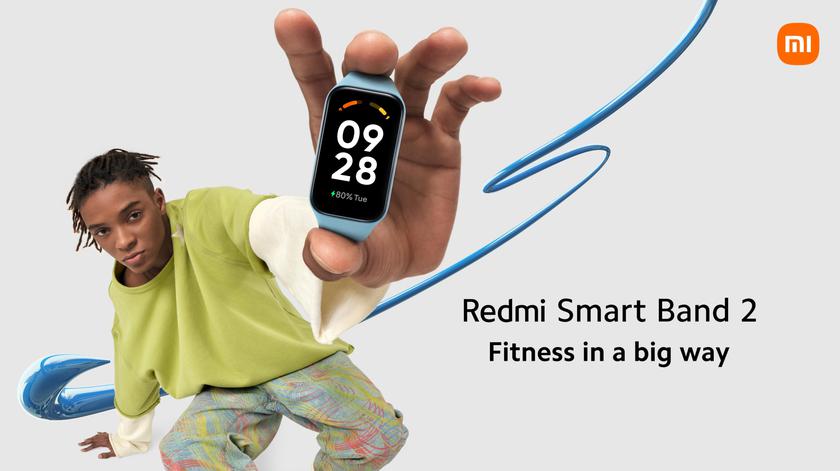 Redmi Smart Band 2 c AMOLED-экраном, пульсоксиметром и автономностью до 14 дней можно купить на Amazon со скидкой 15 евро