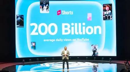 The number of views of YouTube Shorts has passed 200 billion per day