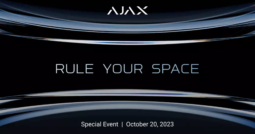 Rule your space: 20 октября состоится очередной Ajax Special Event, где компания обещает показать "game-changer vision"