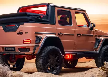 Brabus превратил G-Class в кабриолет с портальными мостами