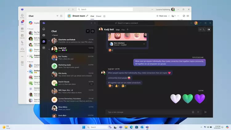 Une application Microsoft Teams unique pour ...